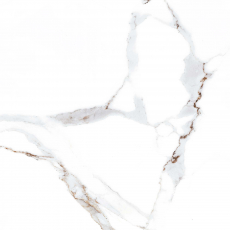GRESIE - Gresie portelanata tip marmura Delphi White 6208, 45x45 cm, alb, finisaj lucios
