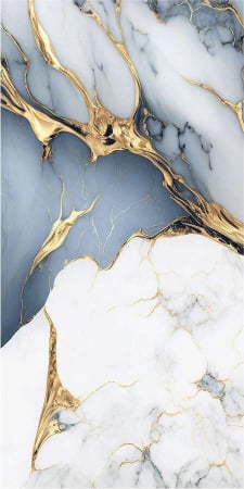 GRESIE INTERIOR - Gresie rectificata tip marmura, Gs Atomic Blue Glossy Carving, 60x120cm, albastru, finisaj lucios