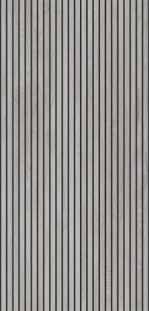 Gresie rectificata portelanata, tip riflaj lemn, Sagano Gray Dark Line 90491211, 60x120 cm, gri, finisaj mat [1]