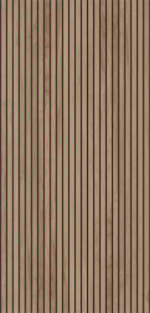 Gresie rectificata portelanata, tip riflaj lemn, Sagano Noce Dark Line 90491411, 60x120 cm, maro, finisaj mat [1]