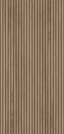 Gresie rectificata portelanata, tip riflaj lemn, Sagano Noce Dark Line 90491411, 60x120 cm, maro, finisaj mat [2]
