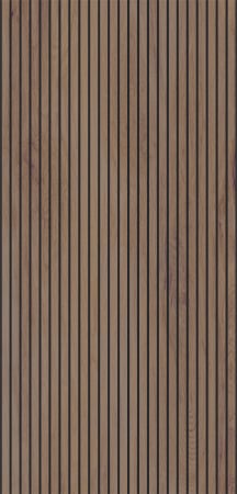 GRESIE - Gresie rectificata portelanata, tip riflaj lemn, Sagano Oak Dark Line 90491011, 60x120 cm, maro, finisaj mat