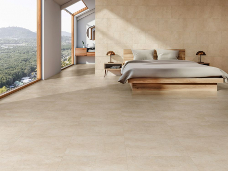 Gresie tip ciment, Sg Ark Ivory Rec 1. 60x60x0.7 cm, rectificata, portelanata, bej, finisaj mat [2]
