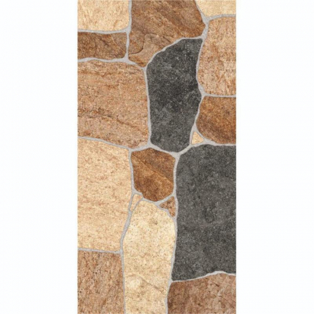 Gresie tip piatra, Fenix Mix 9103A11, 30.3x60.6 cm, portelanata, bej, maro, finisaj mat, 1.85mp/cut [1]