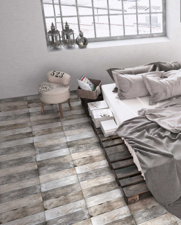 Gresie tip lemn Nostalji Grey NOS2, 30x60 cm, finisaj mat [1]