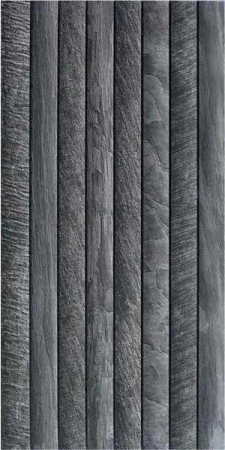 FAIANTA - Faianta tip lemn, Terra Carbon, 33x66 cm, 55009845, portelanata, gri, finisaj mat, 1.31mp/cut