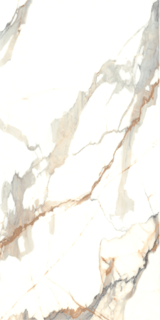 Gresie tip marmura, Octiva Gold 60x120 cm, alb, auriu, finisaj lucios [3]