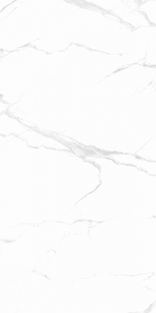 GRESIE INTERIOR - Gresie portelanata tip marmura Carrara Classic CLA3 60x120 cm alb, finisaj lucios