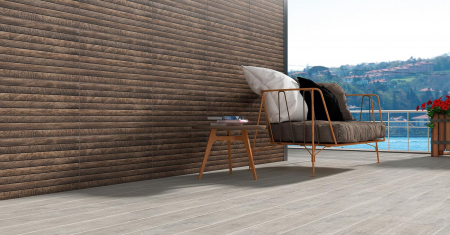 Faianta tip lemn, Terra Coffee, 33x66 cm, 55009842, portelanata, maro, finisaj mat, 1.31mp/cut [1]