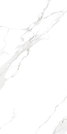 Gresie rectificata tip marmura, Pearl Statuario Glossy Carving, 60x120cm, alb, finisaj lucios [3]