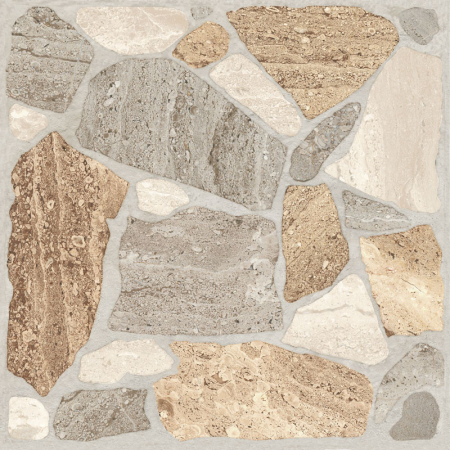 Gresie tip piatra, Debris Mix 6272 33.3x33.3 cm, portelanata, mix, finisaj mat [3]