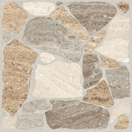 Gresie tip piatra, Debris Mix 6272 33.3x33.3 cm, portelanata, mix, finisaj mat [4]