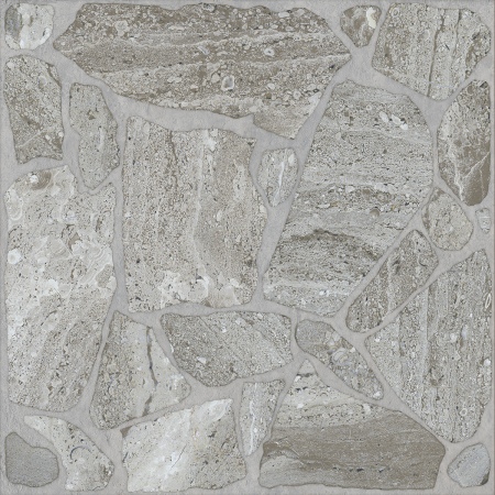 Gresie tip piatra, Debris Grey 9741 33.3x33.3 cm, portelanata, gri, finisaj mat [1]