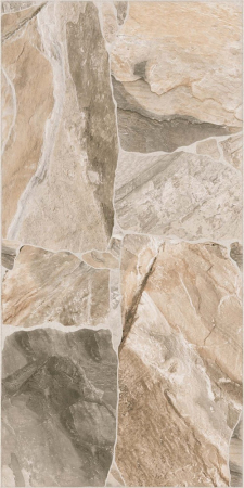 Gresie tip piatra, Riverstone Natural 3691 30x60 cm, portelanata, bej, finisaj mat [3]