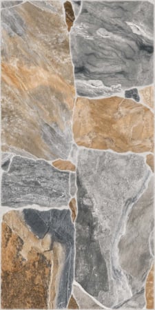 GRESIE - Gresie tip piatra, Riverstone Mix 3693 30x60 cm, portelanata, mix, finisaj mat