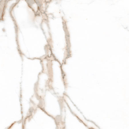 GRESIE EXTERIOR - Gresie tip marmura, Orobianco White 6162, 60x60 cm, rectificata, alb, maro, finisaj mat