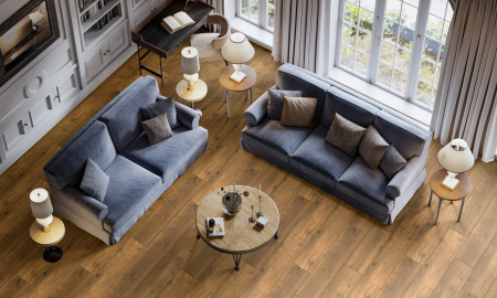 Pardoseala SPC Kronospan Rocko 5 mm, Brown Marten R149, 1210x295 mm, clasa 34 [1]