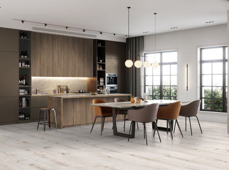 Pardoseala SPC Kronospan Rocko 5 mm, White Poppy R129, 1210x295 mm, clasa 34 [1]