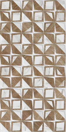 PIESE DECORATIVE - Piesa decorativa tip marmura Delphi Stars Mix 4931, 25x50 cm, alb, maro