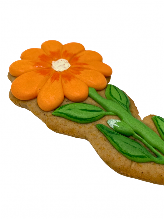 Cutie cadou flori din biscuiti [3]