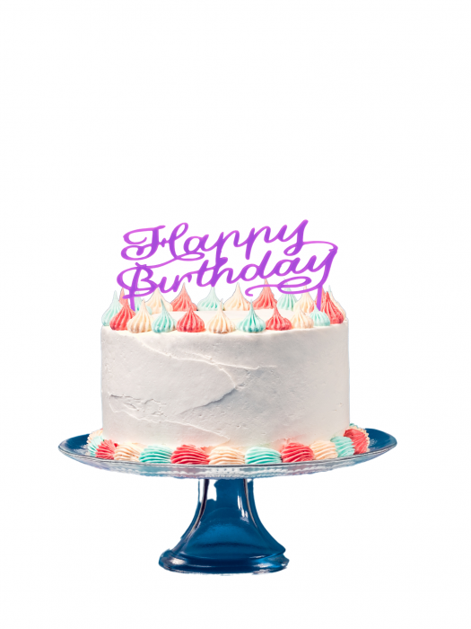 Topper tort Happy birthday [2]