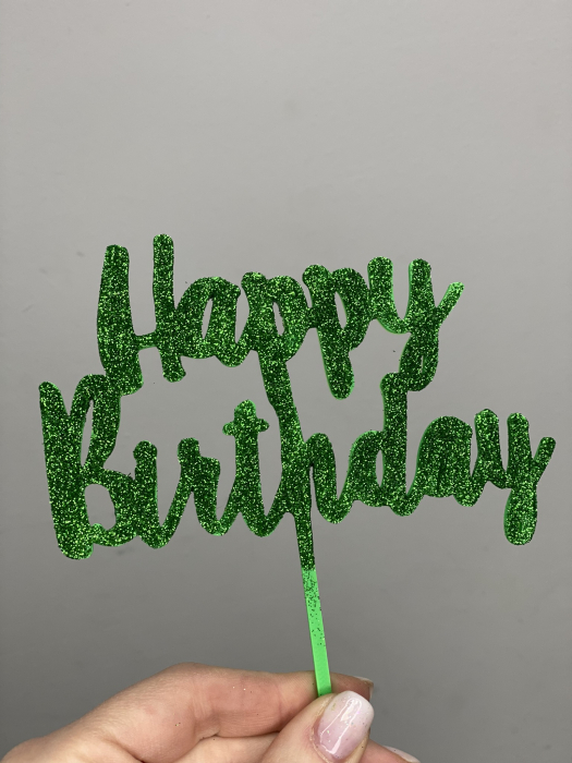 Topper tort Happy birthday [3]