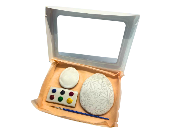 Paște în Culori: Set de Biscuiți Ouă de Vanilie cu Paleta Ta de Artist [2]