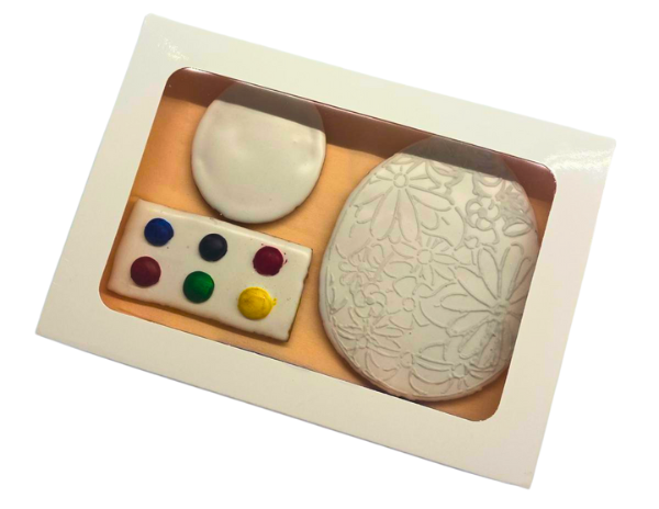 Paște în Culori: Set de Biscuiți Ouă de Vanilie cu Paleta Ta de Artist [3]