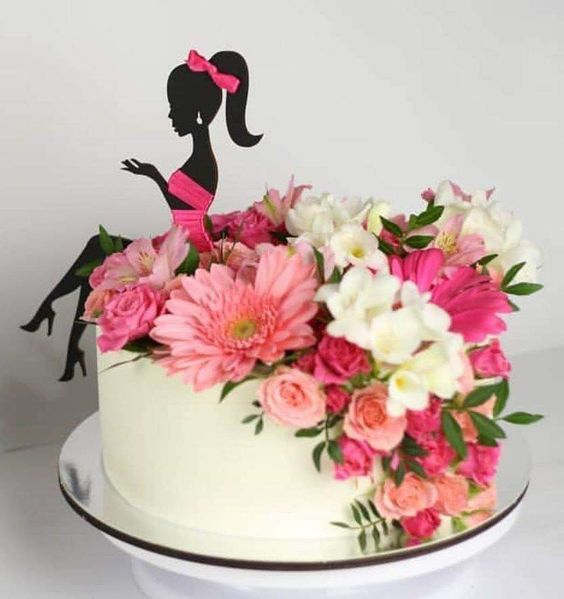 Topper tort Silueta doamna [2]