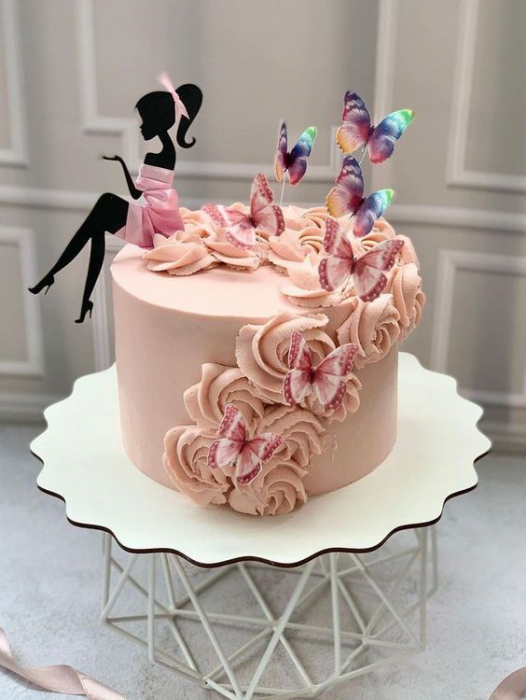 Topper tort Silueta doamna [3]