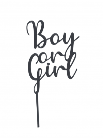 Baby shower / Gender reveal - Boy or girl