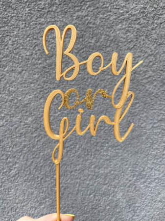 Baby shower / Gender reveal - Boy or girl