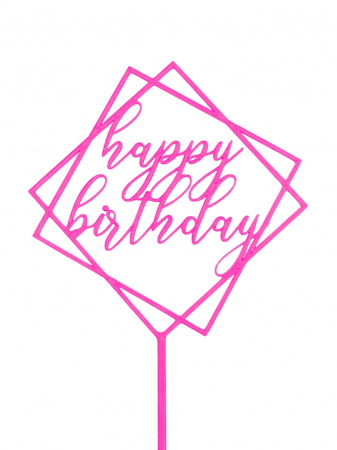 Happy birthday - happy birthday minimalist