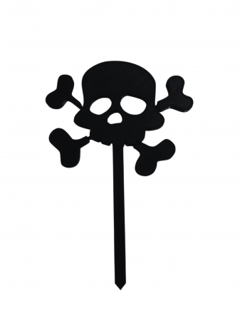 Halloween - Halloween skull, craniul cu tepuse 16.5 x 11 cm