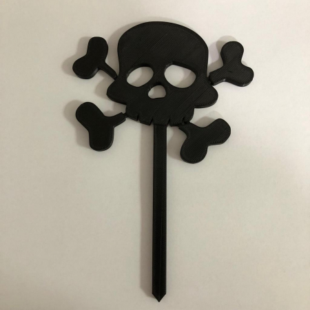 Halloween skull, craniul cu tepuse 16.5 x 11 cm [1]