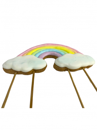 Set biscuiti tip topper pentru tort cu tematica unicorn [3]