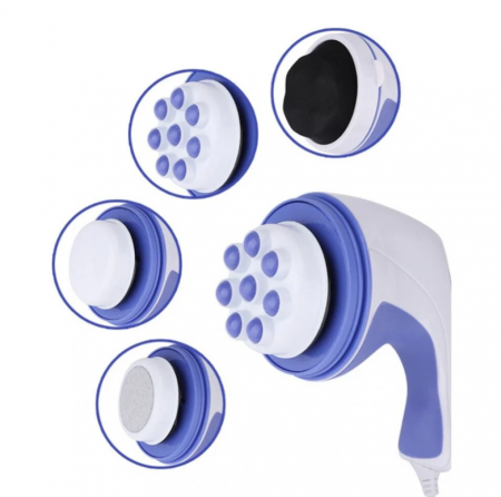 CASA SI GRADINA - Dispozitiv de Masaj Premium Relax & Tone cu 4 Capete – Experiență Luxoasă de Relaxare