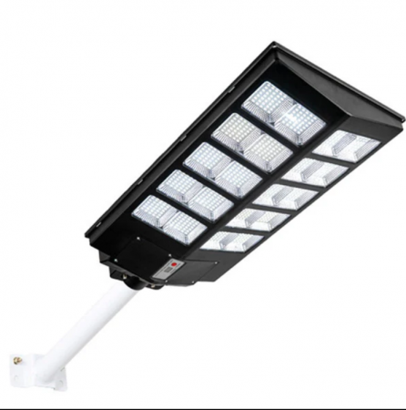 Lampi Solare - Lampa Solară Dublă Jortan cu LED-uri de Ultimă Generație – 1000W, Telecomandă Inclusă și Picior Metalic