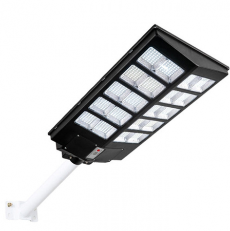 Super Oferte % - Lampa Solara Stradala Helio PRO Innova 1000W – LED 80 000 lm, Senzor Miscare, Senzor Lumina IP66, Telecomanda & Suport Prindere + Cadou Surpriza