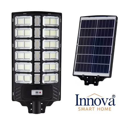 LAMPI SOLARE - Lampa Solara Stradala Innova Viper 1800 W , Telecomanda , IP67 , Senzor de Miscare , Senzor de Lumina