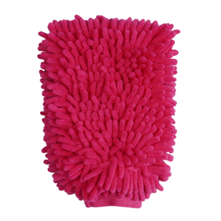 Auto - Moto - Mănușă Spălare Auto Chenille - Roz/Fucsia (izolată pe interior)
