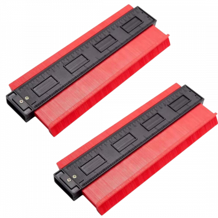 Pachete Promotionale - Set 2x Șablon pentru tăietor de contur Willingood (roșu)