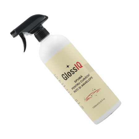 Auto - Moto - Spuma pentru Curatat Roti si Anvelope IQ19 - cleaner activ, gata de utilizare, 1000 ml