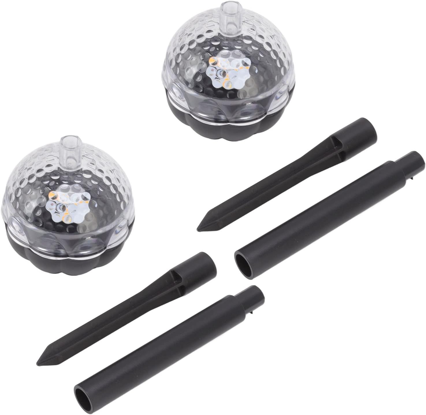 Set 4 X Lampa Solara Ambientala PAPADIE , Acumulator Incorporat , Iluminare Albă sau Multicolor , Ip 65 [10]