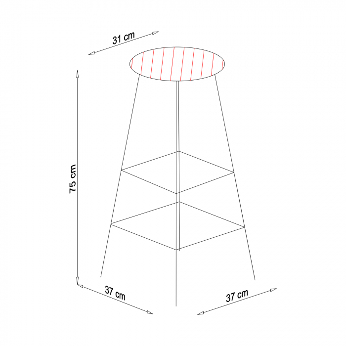 raw wooden bar stool [5]