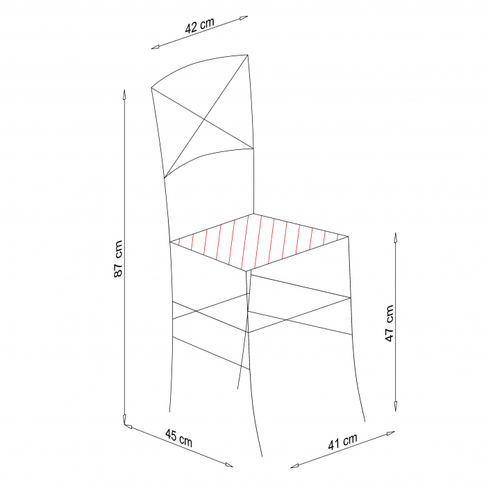 andreas wood dining chair - natural beech [6]