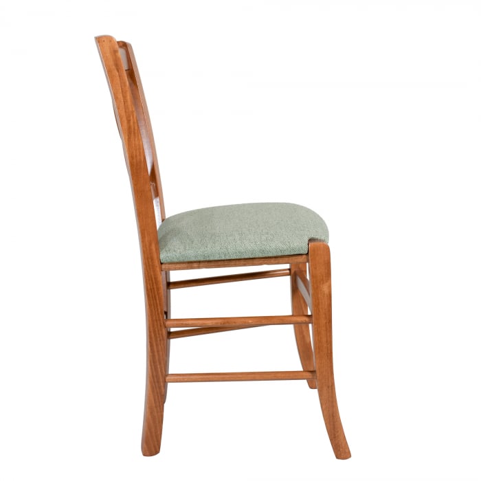 andreas wood dining chair - walnut stained [2]