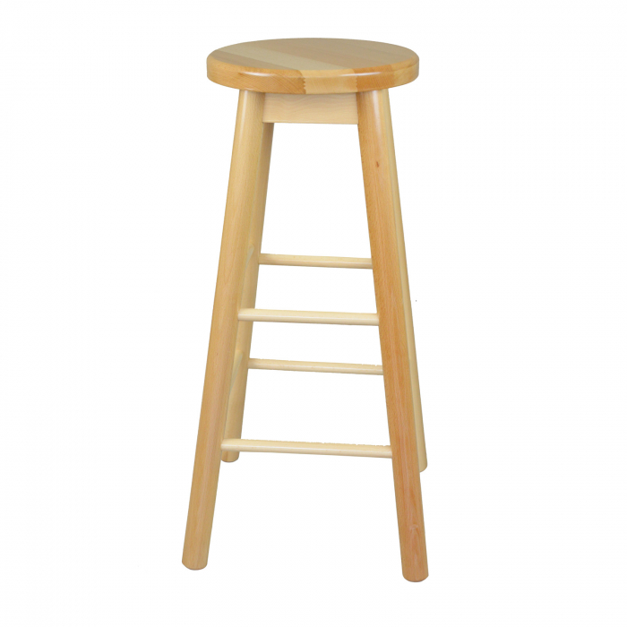 wood bar stool natural beech [2]