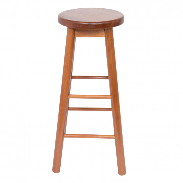 wood bar stool walnut stained [3]