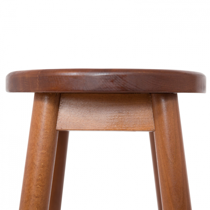wood bar stool walnut stained [4]